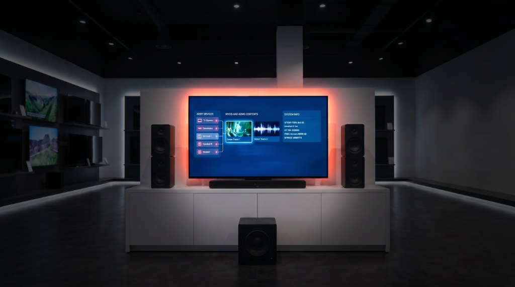 TV Sound 하이라이트 — TV 내장 스피커 활성