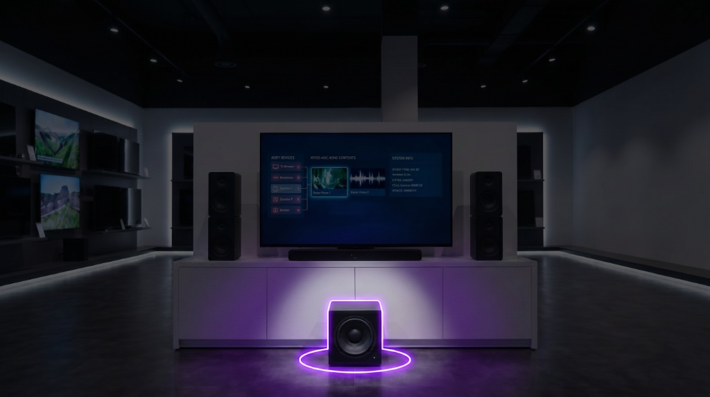 Woofer 하이라이트 — 서브우퍼 활성