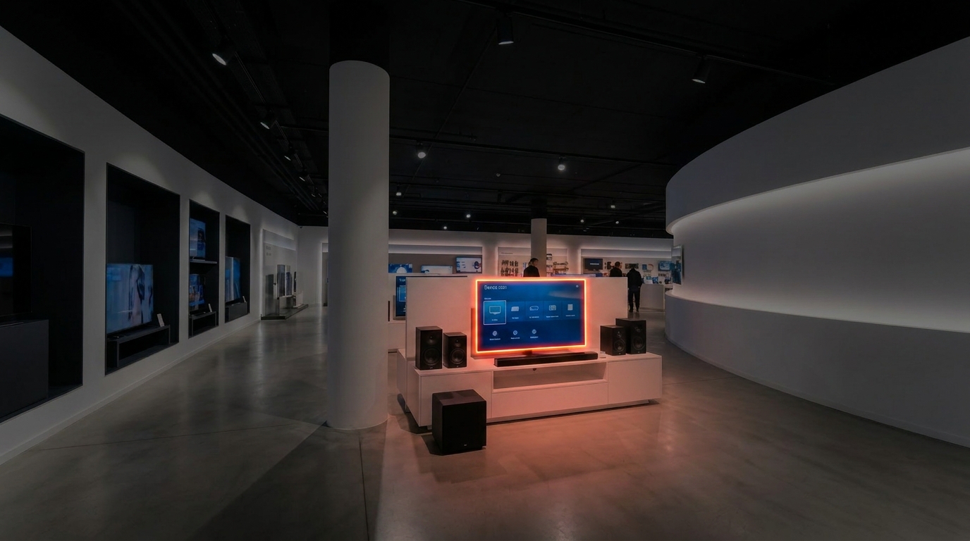 TV Sound 하이라이트 — TV 내장 스피커 활성